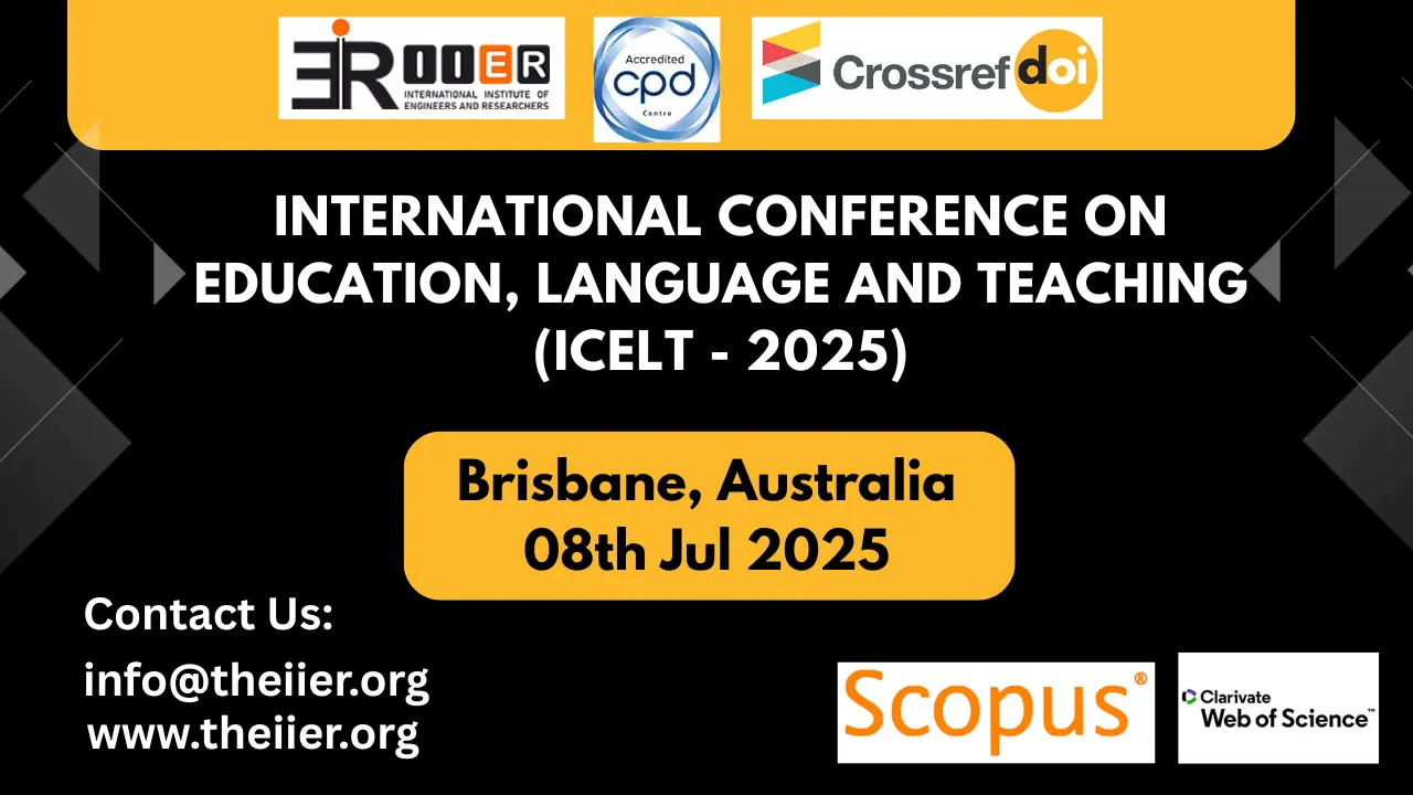 Education, Language and Teaching Conference in Australia
